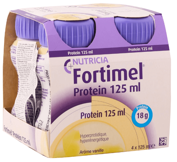 Sữa nước fortimel 125ml lốc 4 chai