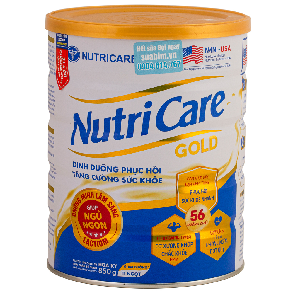 Sữa NutriCare Gold 850g