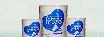 Sữa P100 của viện dinh dưỡng DỄ UỐNG, giúp bé tăng cân ổn định1