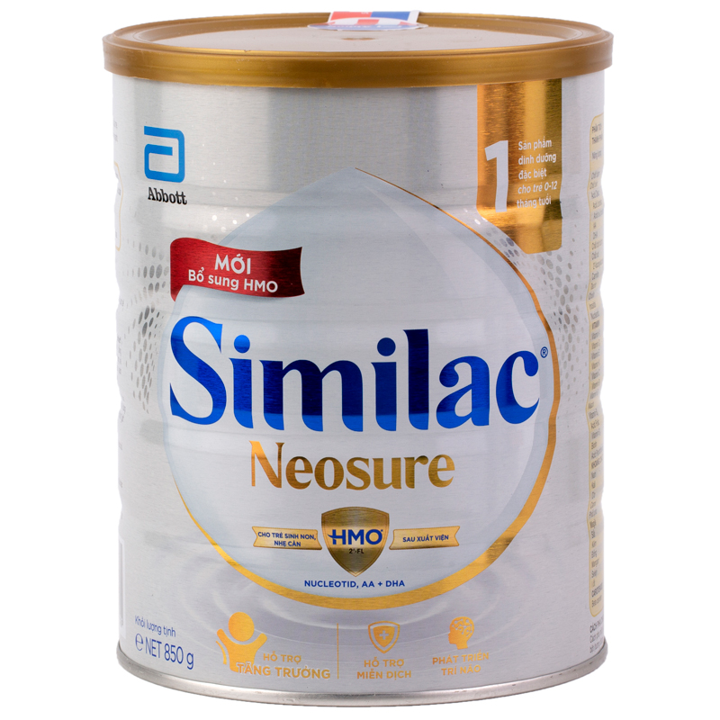 Sữa Similac Neosure 370g Abbott Dành Cho Trẻ Sinh Non Tăng Cân Tốt Nhất Hiện Nay