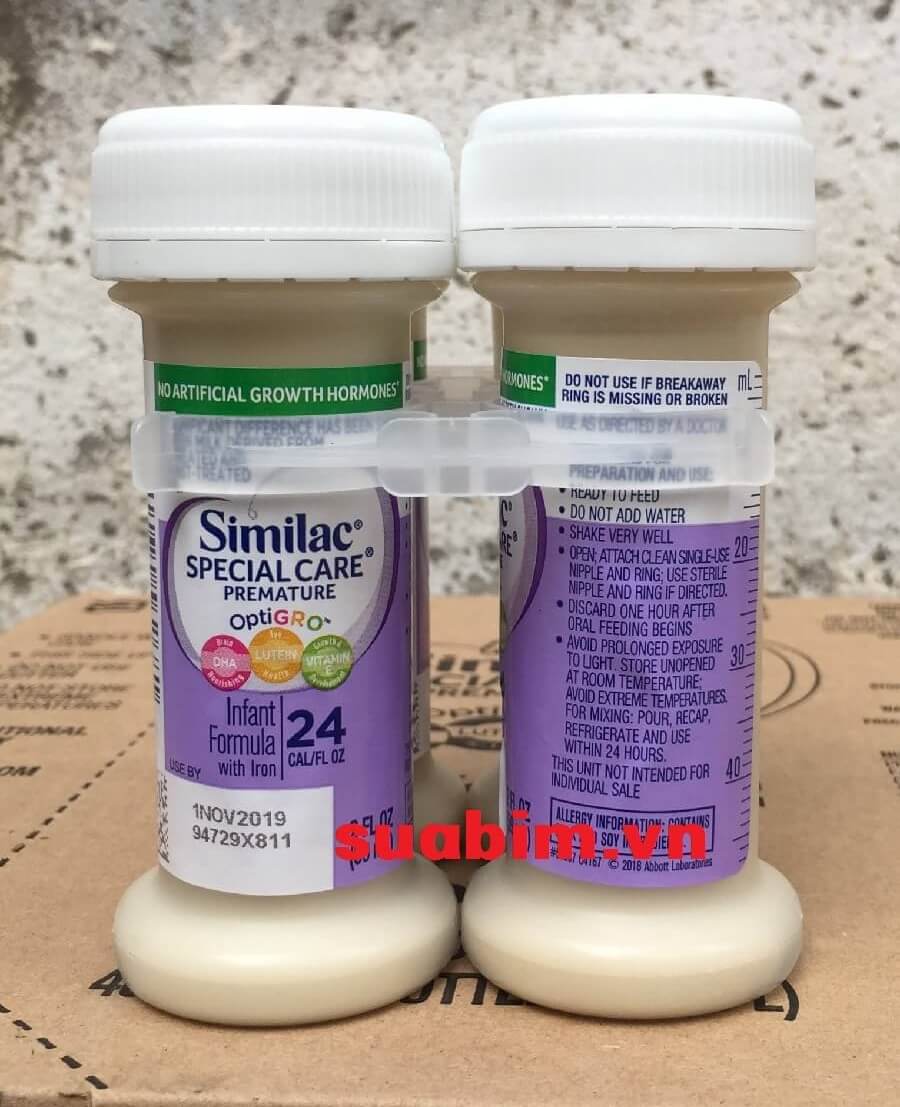 Chi tiết ống sữa similac special care 24 kcal