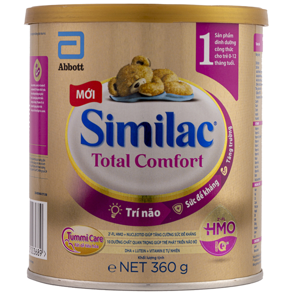 sữa similac total comfort cho bé 0-12 tháng