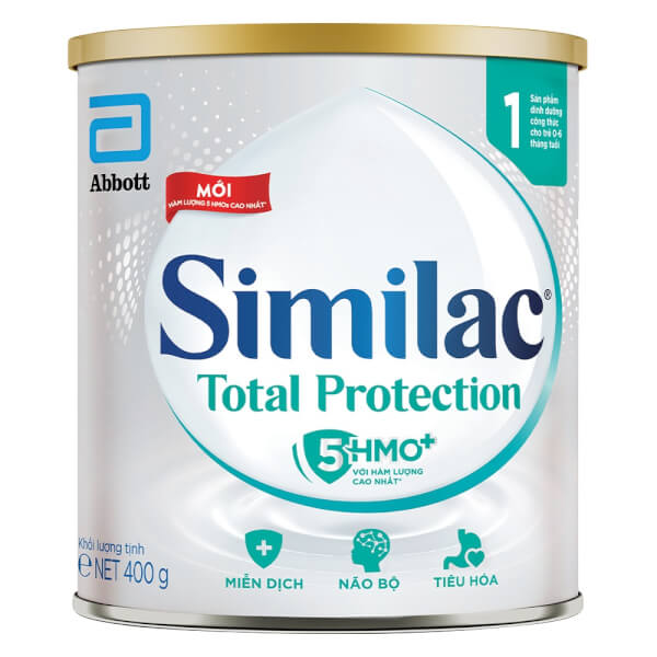 Sữa similac total protection 400g cho bé phát triển hệ miễn dịch mạnh mẽ