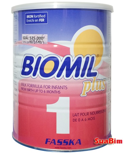 Sữa Biomil Plus số 1 dành cho bé 0-6 tháng tuổi