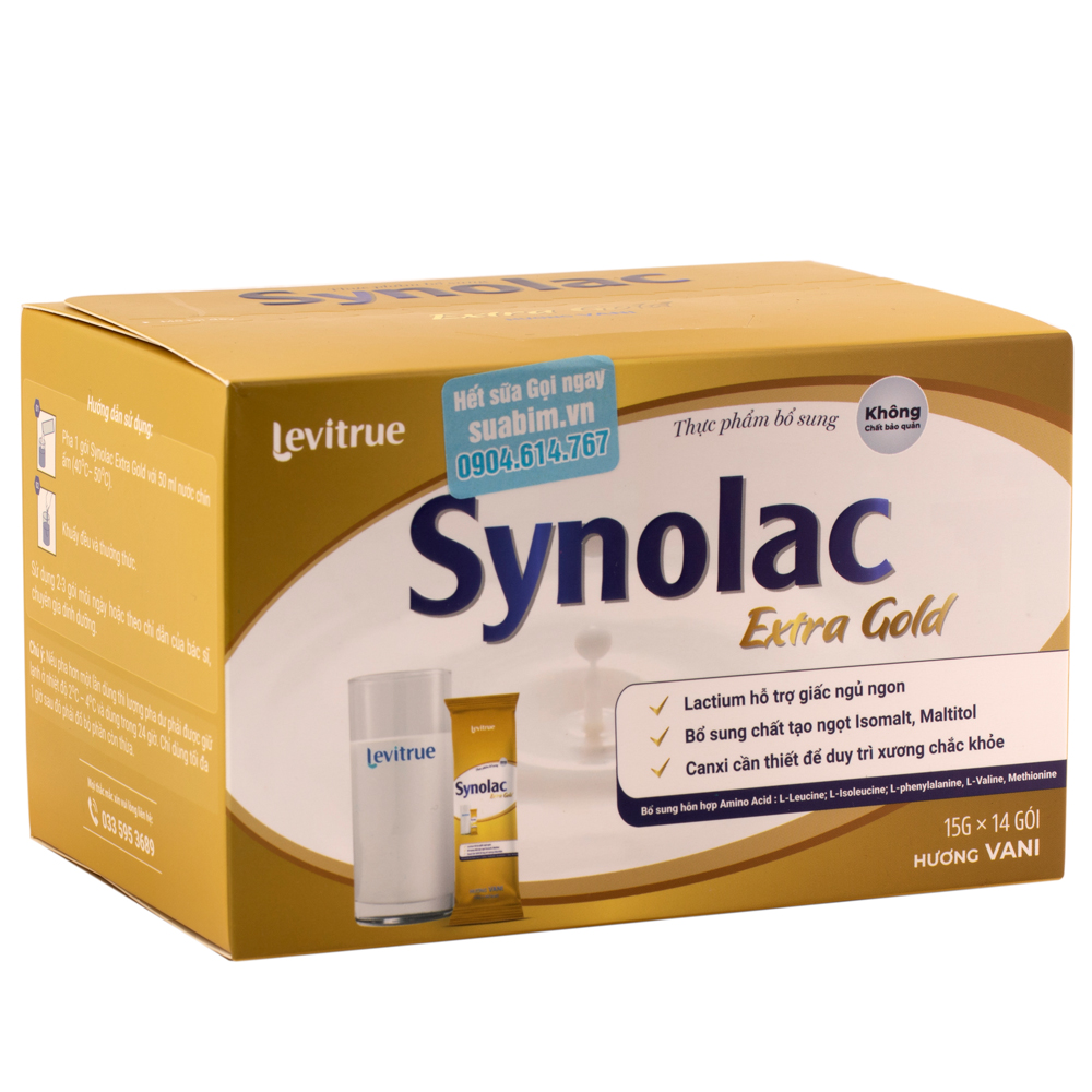 Sữa synolac extra gold